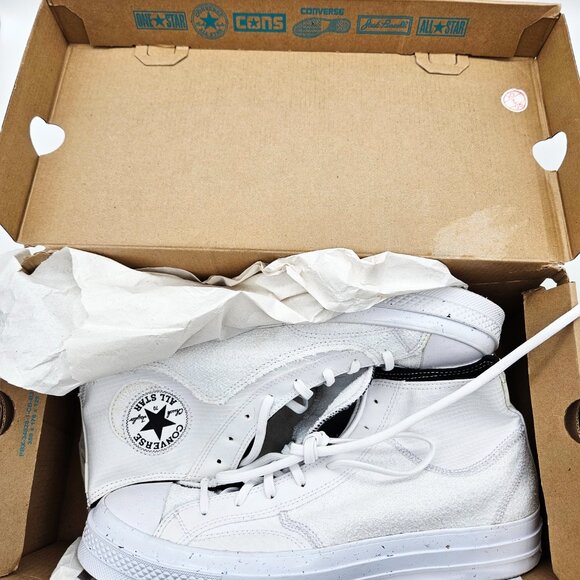 Converse Chuck 70 Hi Sneakers Men's Shoe Size US 11.5 White - Picture 2 of 15